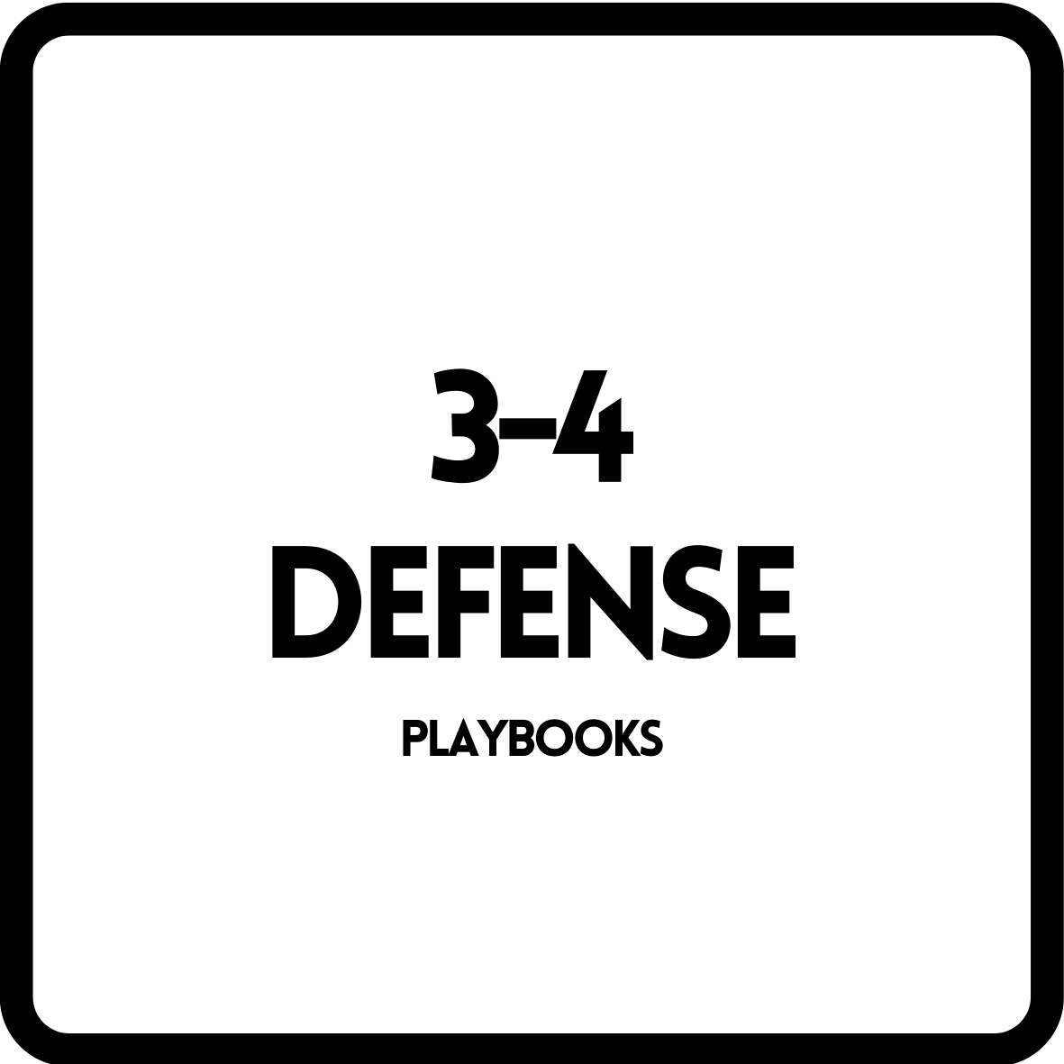 Defensive Playbooks - Football Playbooks